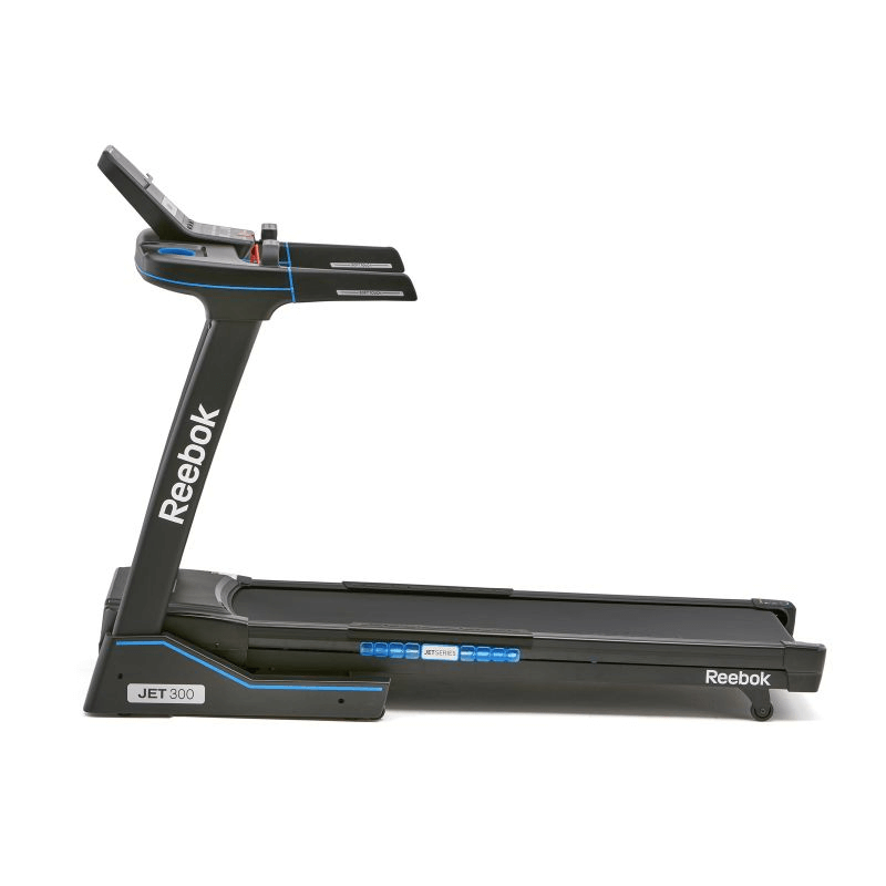 Reebok JET 300 Treadmill - Advanced Air Motion Technology, 27 Training Programs, 2.5 HP Engine