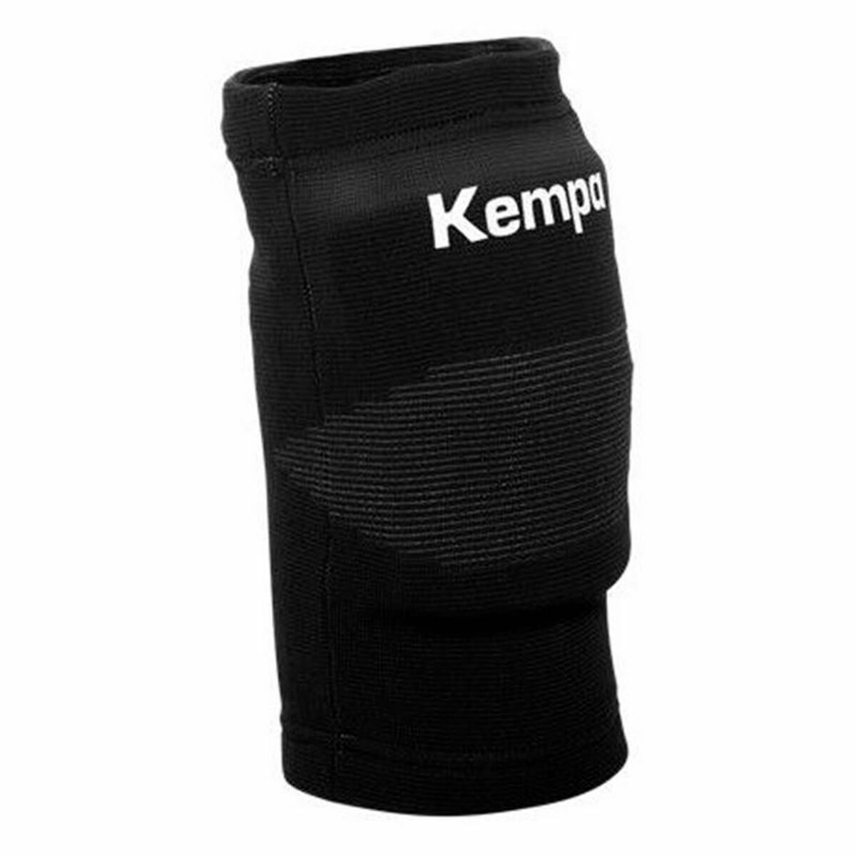 Knee Pad Uhlsport Kempa Support in black, ideal for football, unisex, outdoor activities and camping adventures.
