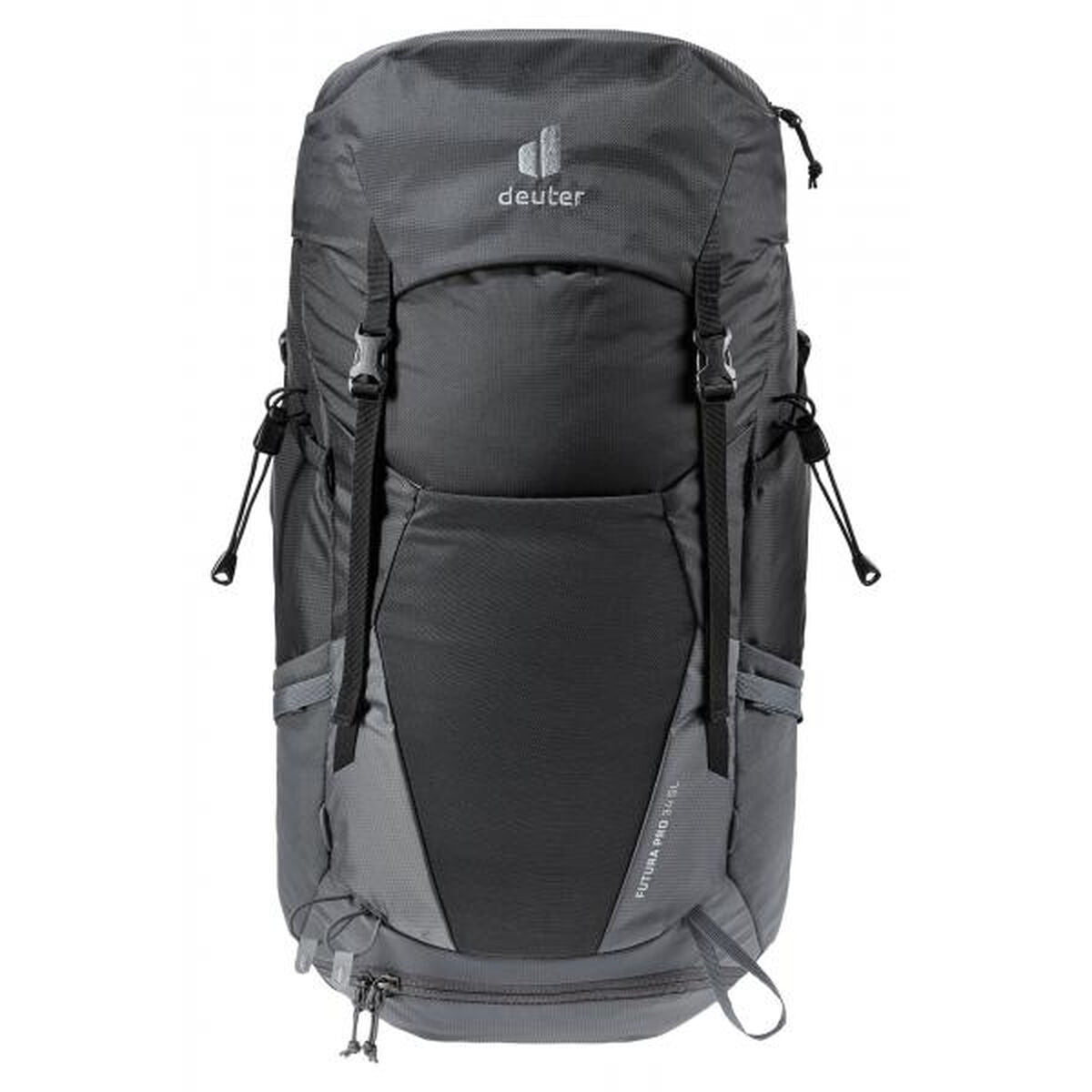 Hiking Backpack Deuter Futura Pro Black Steel 34 L-2