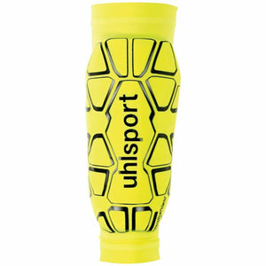 Football Shinguards Uhlsport Bionikshield Yellow-1