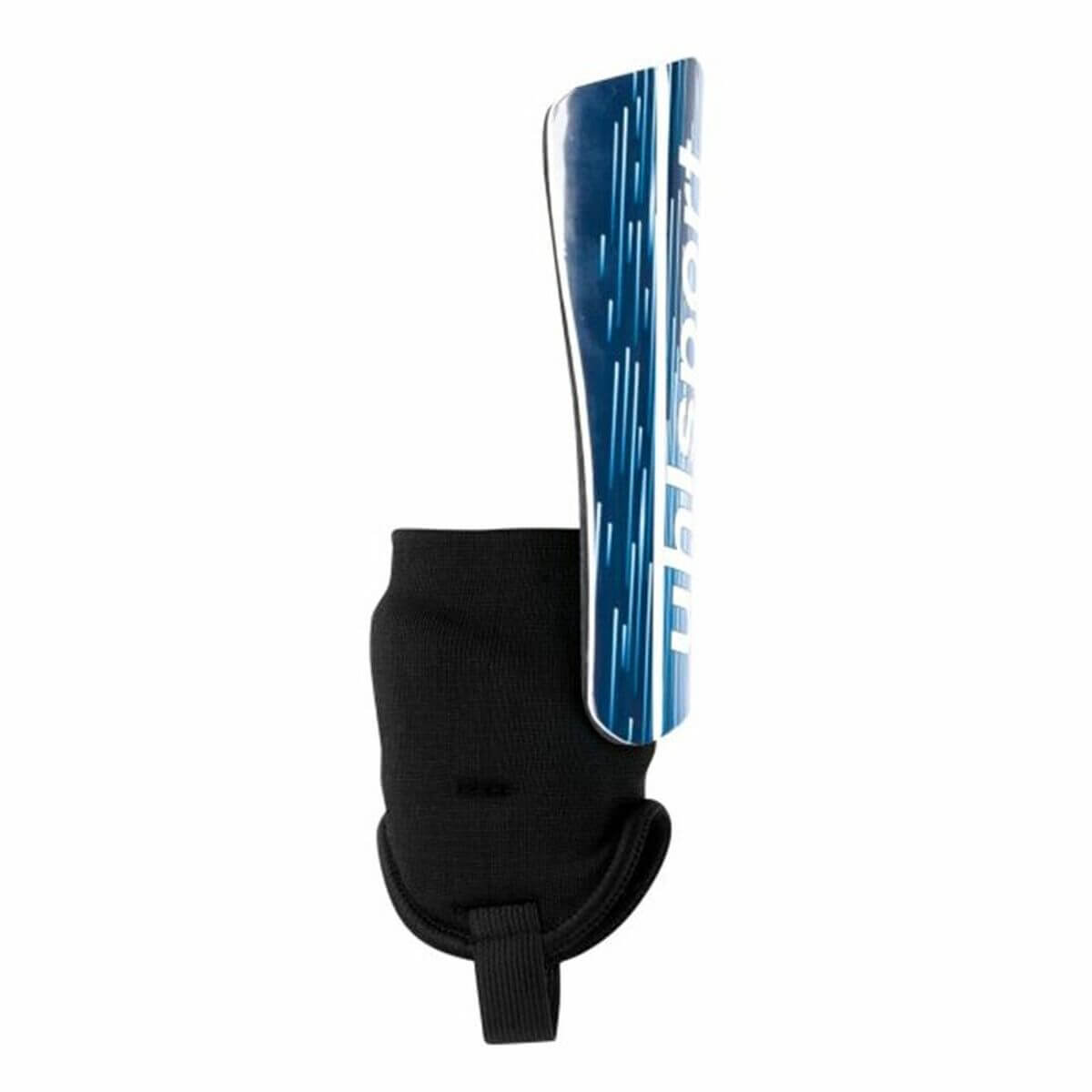 Uhlsport Pro Lite Plus Blue football shinguards, perfect for outdoor adventures and sports enthusiasts.