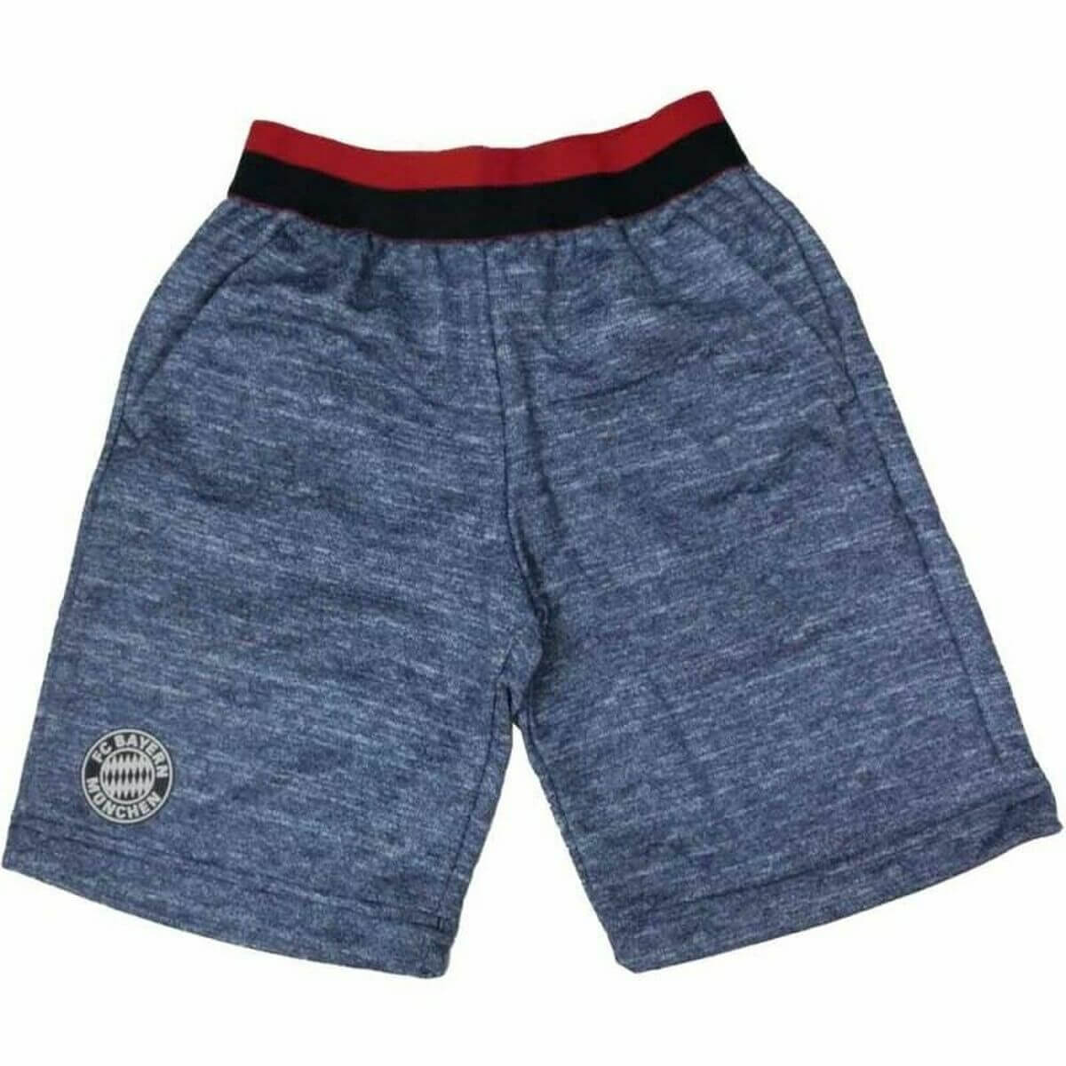 Adidas FC Bayern München blue shorts for kids, ideal for football, outdoor sports, and adventures on revlando.com.