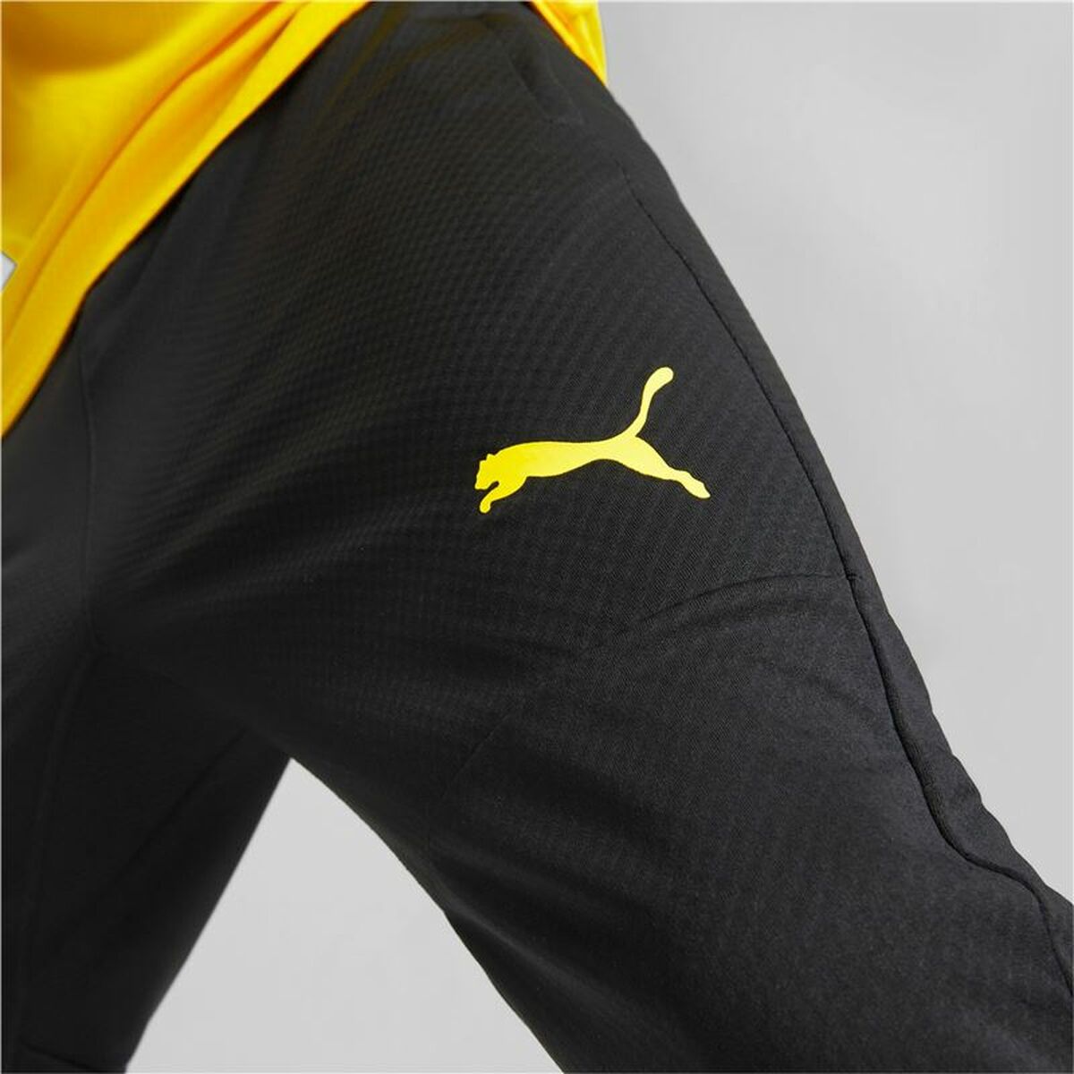 Football Training Trousers for Adults Puma Borussia Dortmund Black Football Men-4