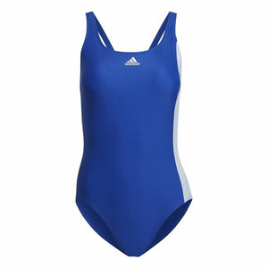 Women’s Bathing Costume Adidas Colorblock Blue-0