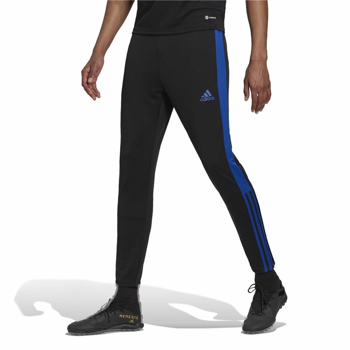 Football Training Trousers for Adults Adidas Tiro  Black Men-7