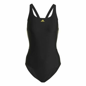 Women’s Bathing Costume Adidas 3S Mid  Black-5