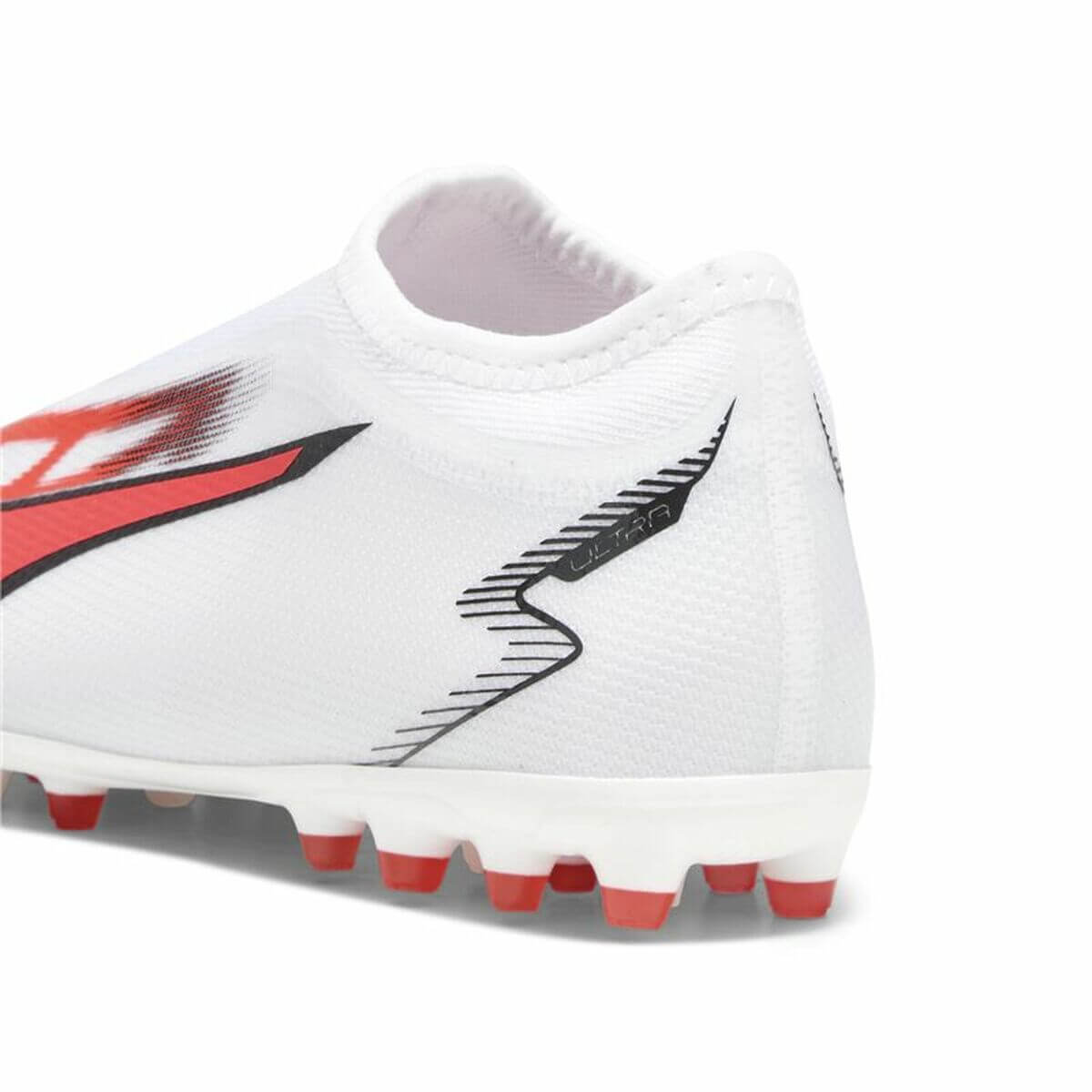 Childrens Football Boots Puma Ultra Match Ll MG White-0