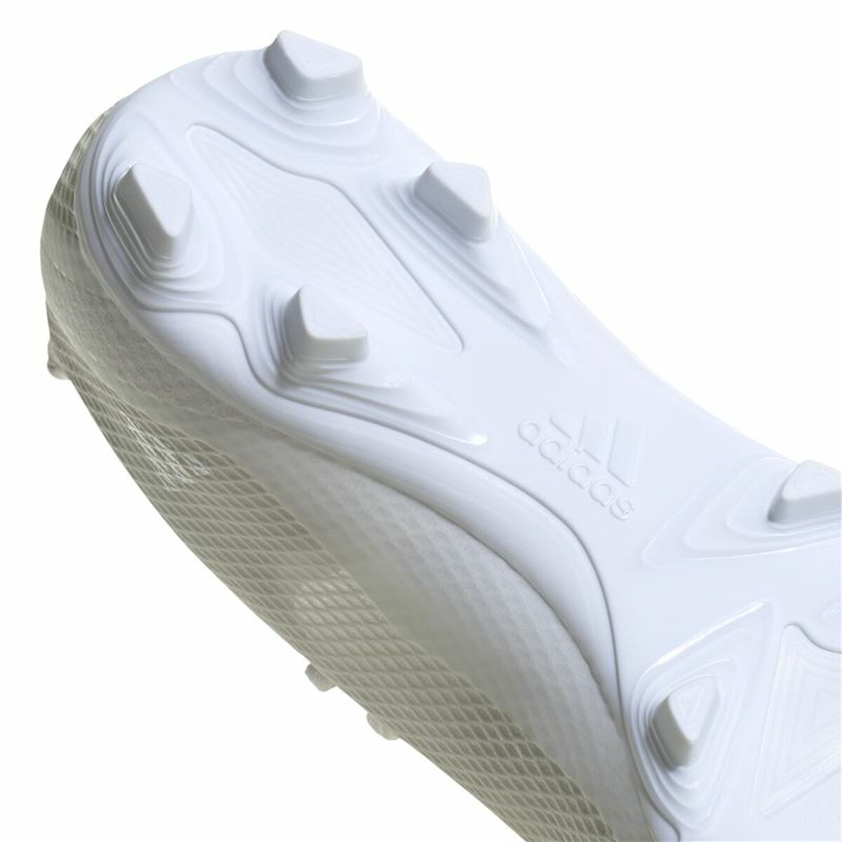 Adult's Adidas X Speedportal.4 FxG football boots in white for outdoor sports and adventures at revlando.com.