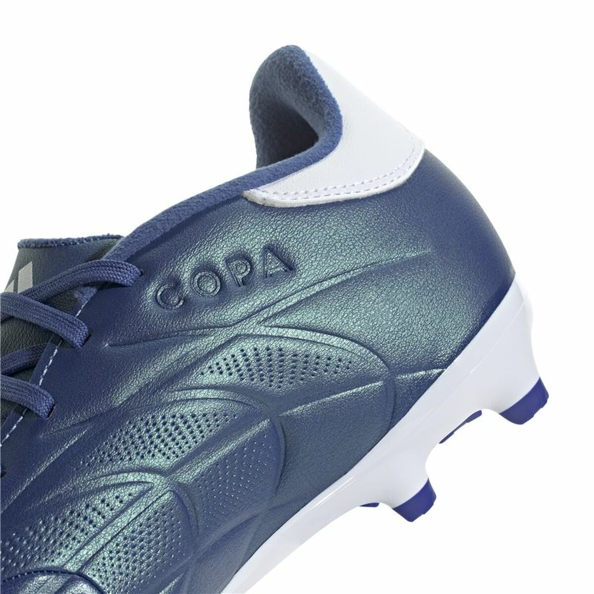 Adult's Adidas Copa Pure 2.3 FG football boots in blue, ideal for outdoor sports and adventure. Available at revlando.com.