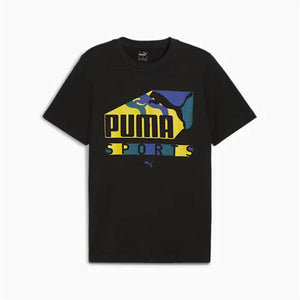 Men’s Short Sleeve T-Shirt Puma Graphics Puma Sports Club-0