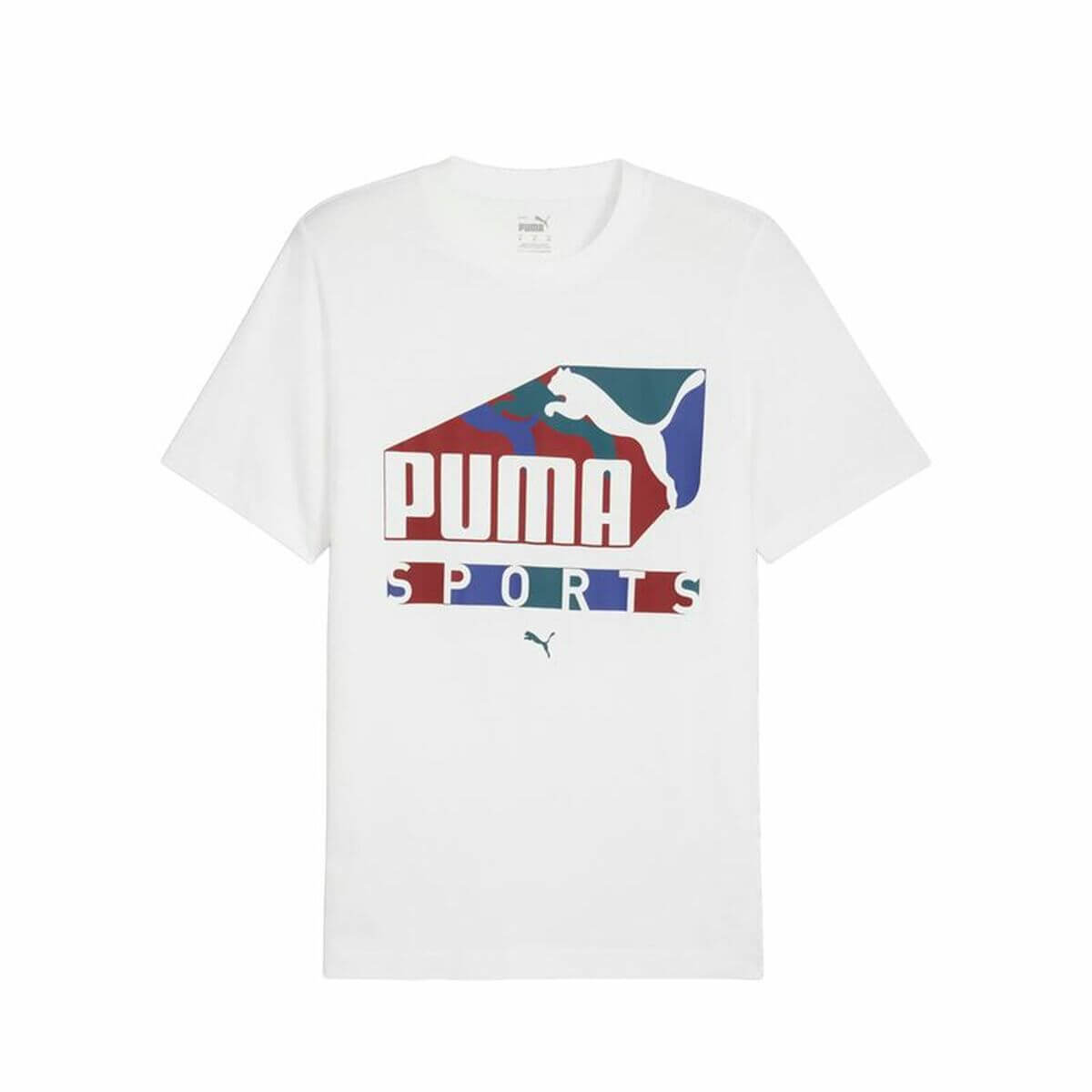 Men’s Short Sleeve T-Shirt Puma White-0