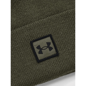 Under Armour Unisex Winter Cap – Soft, Quick-Drying, Green Ribbed Knit Hat for Optimal Thermal Comfort