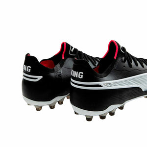 Adult's Football Boots Puma KING ULTIMATE MG White Black-1