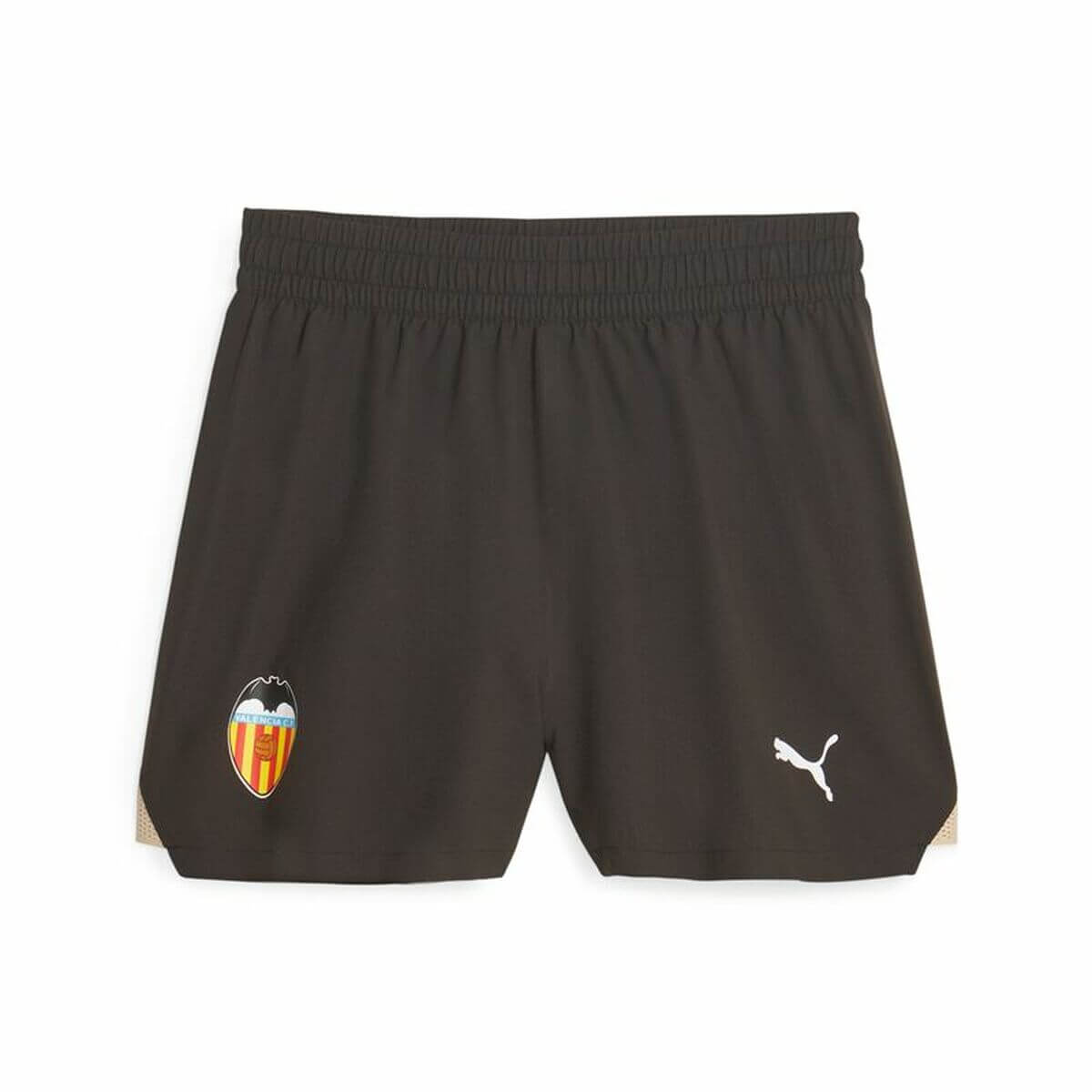 Men's Puma Vcf S Replica Sports Shorts in dark green, perfect for outdoor adventures and active lifestyles.