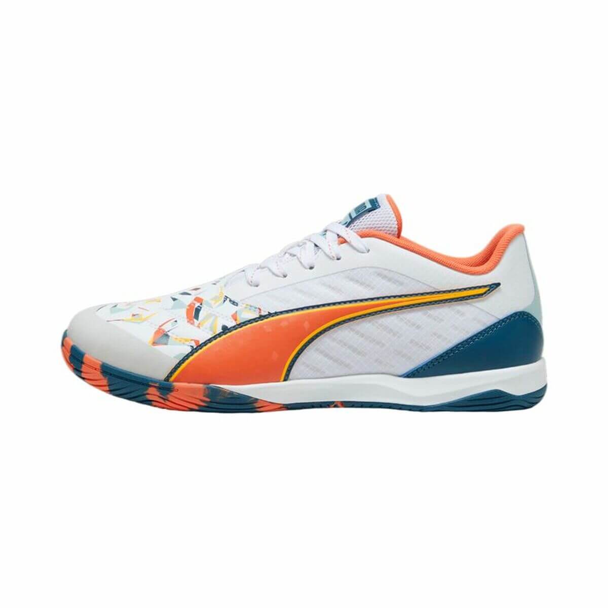 Adult's Indoor Football Shoes Puma IBERO V CREATIVITY White Children's Unisex-0