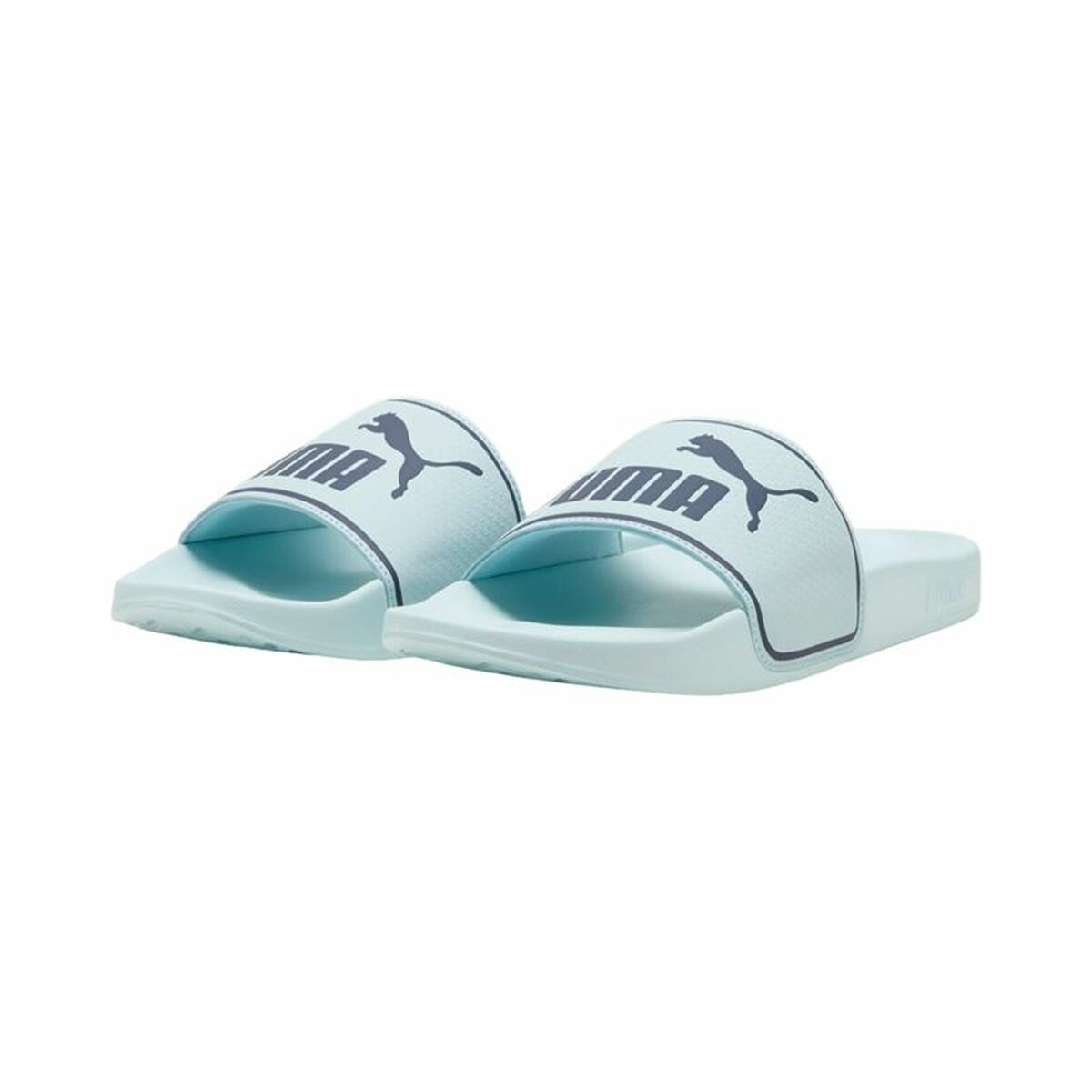 Puma Leadcat 2.0 Turquoise Men's Flip Flops, ideal for outdoor adventures and camping, stylish and comfortable.