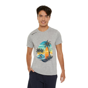 Camiseta deportiva de surf para hombre