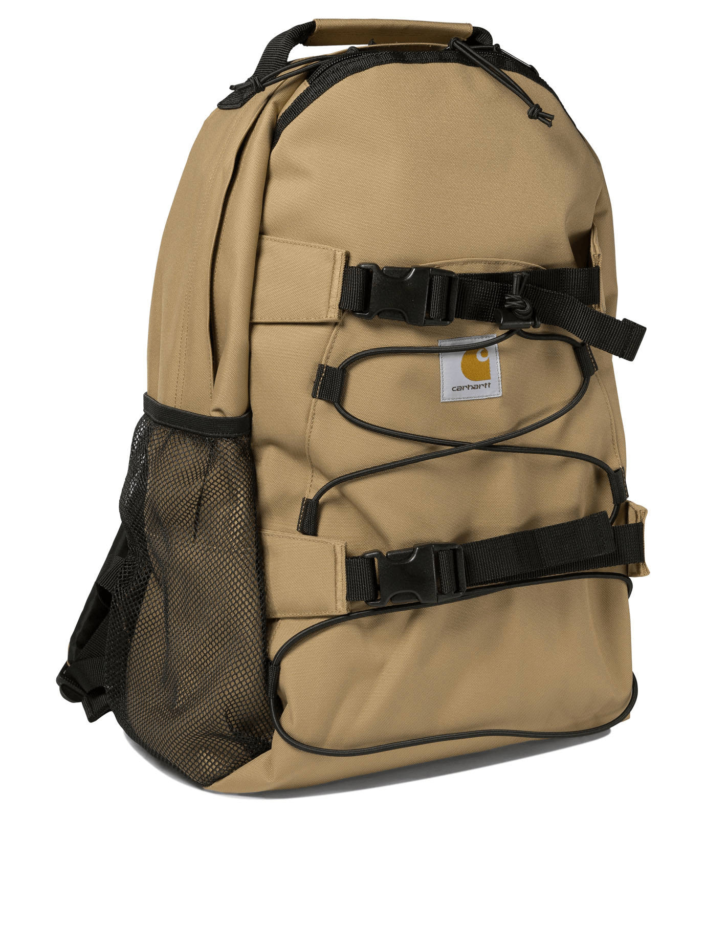 CARHARTT WIP lightweight durable men's backpack in tobacco brown, perfect for outdoor, sport, and travel adventures.