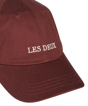 Les Deux Heren Modieuze Comfortabele Gestreepte Casual Outdoor Sport Baseball Cap - 100% Katoen, Verstelbare Maat