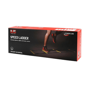 Power BB 2403 Speed Training Ladder packaging showcasing agility and coordination training for outdoor sports and fitness.