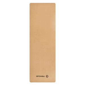 Spokey Savasana Cork Yoga Mat - Natural, Anti-Slip, Eco-Friendly, Easy to Clean | 183 x 61 x 0.4 cm