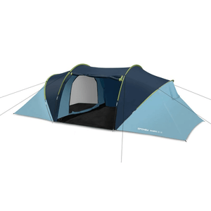 Spokey Olimpic 2+2 Tent for 4 People - Waterproof Camping Shelter with Dual Bedrooms and Spacious Vestibule