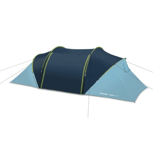 Spokey Olimpic 2+2 Tent for 4 People - Waterproof Camping Shelter with Dual Bedrooms and Spacious Vestibule