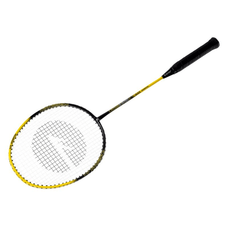 Hi-tec Slice Badminton Racket, lightweight and durable, perfect for outdoor sports and adventure activities.