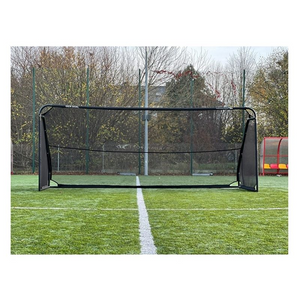 Yakima Sport Giza 100749 Goal Net - Durable 300x200 cm Black Mesh for Optimal Soccer Training