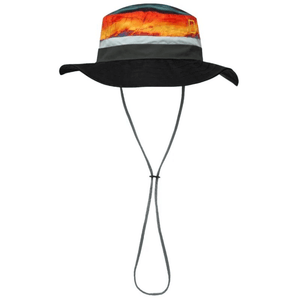 Buff Explore Booney Hat in multicolor, designed for outdoor adventures with adjustable fit and sun protection.