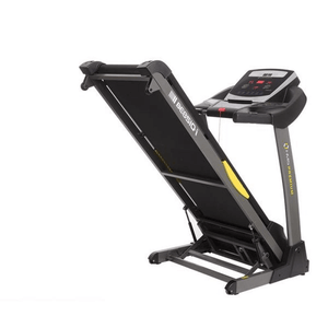 BE8510-i HMS Premium Electric Treadmill with Interactive Fitness App, Audio Input, and Automatic Incline Adjustment