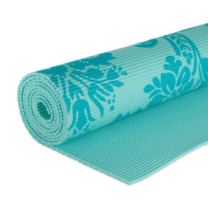 Gaiam Neo Baroque 4mm Yoga Mat - Non-Slip, Durable, Eco-Friendly, Turquoise, 173cm x 61cm