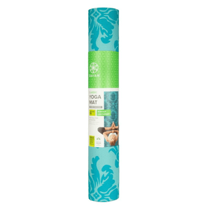 Gaiam Neo Baroque 4mm Yoga Mat - Non-Slip, Durable, Eco-Friendly, Turquoise, 173cm x 61cm