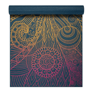 Vivid Zest Yoga Mat - 4mm Thick, Non-Slip, Durable, Latex-Free, 173 x 61 cm