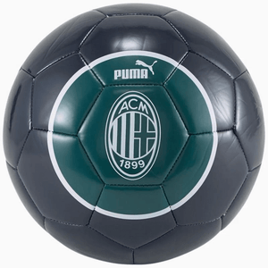 Puma AC Milan Official Football - Premium Quality, Navy Blue Soccer Ball | High-Performance, Durable & Authentic