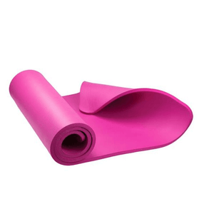 Durable and Stylish Yoga Mat HMS YM04 Pink - 15mm Thickness for Superior Comfort & Stability