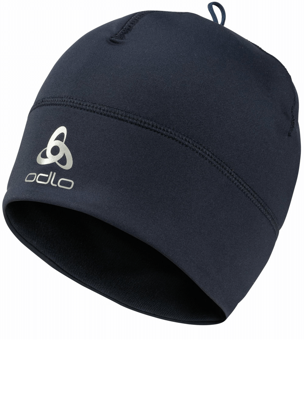 ODLO men's sports hat in navy, designed for outdoor adventures and casual wear, featuring high-quality material and stylish logo.