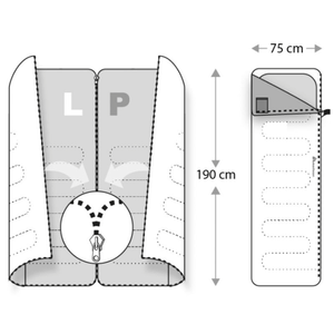 Meteor Dreamer Sleeping Bag - Lightweight, Compact, and Comfortable for Outdoor Adventures