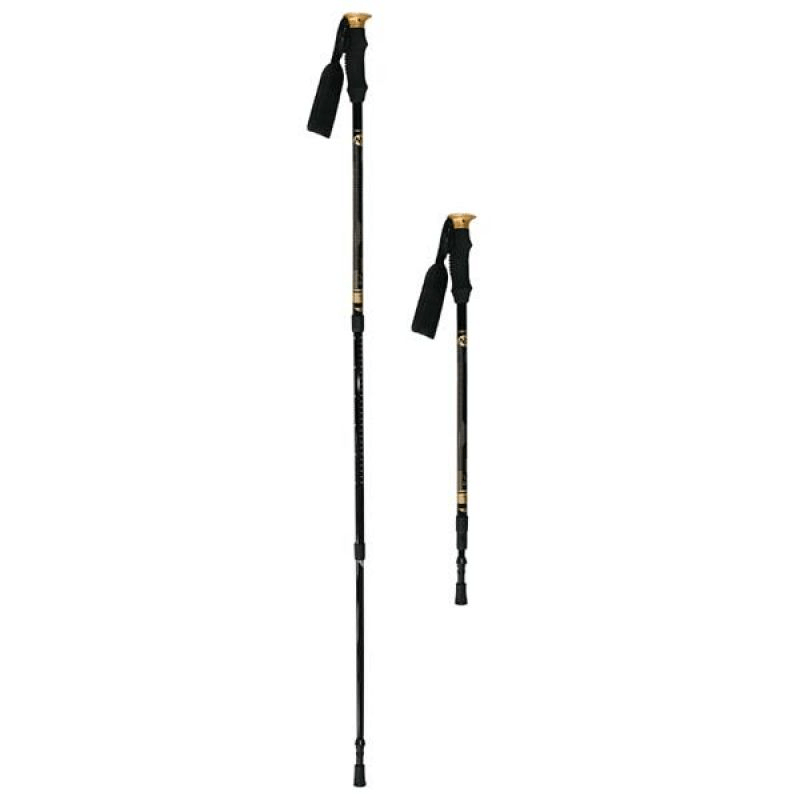 Nils Extreme 50% Carbon NW-TK19 trekking poles, adjustable and lightweight for outdoor adventure and travel.