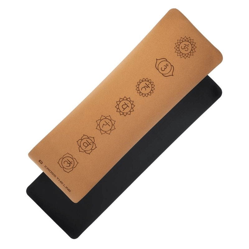 Iq Namaste Cork Exercise Mat - Eco-Friendly, Anti-Slip Yoga Mat for Superior Grip and Comfort