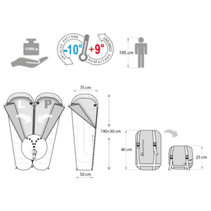 Meteor Samar 10173 Sleeping Bag - Lightweight, Compact, and Highly Insulated