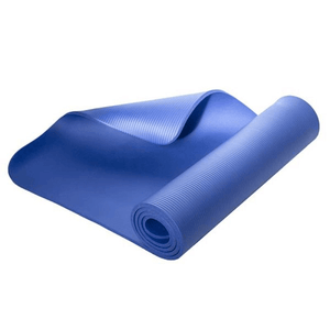 Premium Blue NBR Yoga Mat - HMS YM03 | Perfect Grip & Comfort for Yoga, Fitness & Aerobics