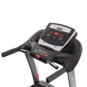 BE8510-i HMS Premium Electric Treadmill with Interactive Fitness App, Audio Input, and Automatic Incline Adjustment