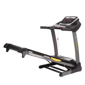 BE8510-i HMS Premium Electric Treadmill with Interactive Fitness App, Audio Input, and Automatic Incline Adjustment