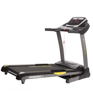 BE8510-i HMS Premium Electric Treadmill with Interactive Fitness App, Audio Input, and Automatic Incline Adjustment