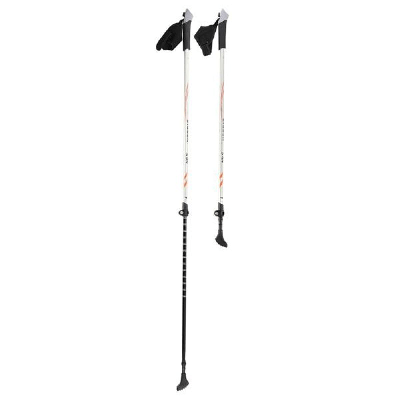 Nordic Walking Nils Extreme CARBON NW106 poles, adjustable and lightweight for outdoor sports and adventures.