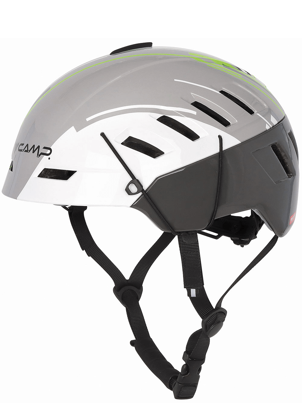 CAMP men's outdoor helmet, stylish hard-shell design, ventilated for sports and adventure activities.