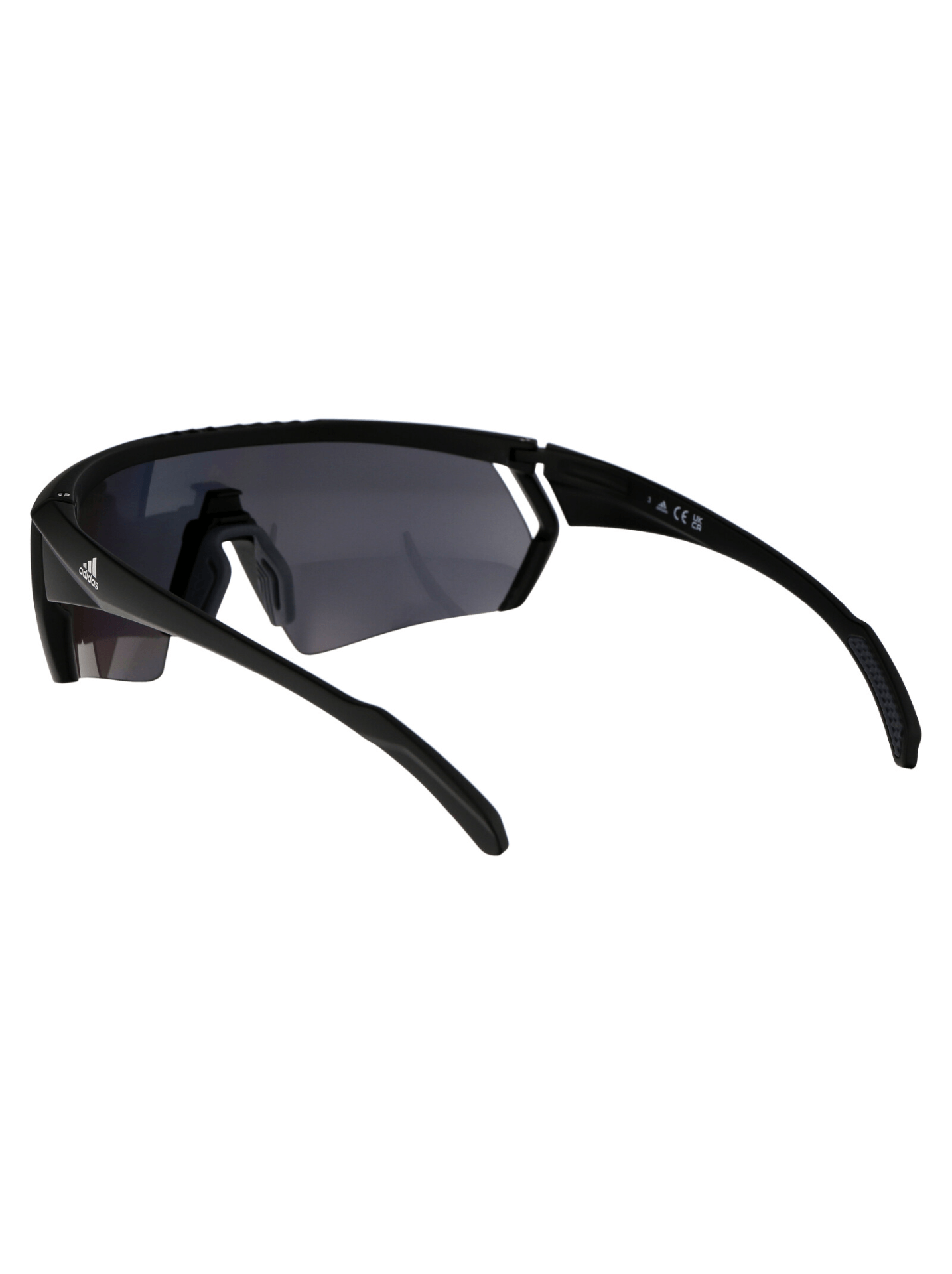 ADIDAS men's semi-frame sports sunglasses with UV protection, designed for outdoor adventures and travel.