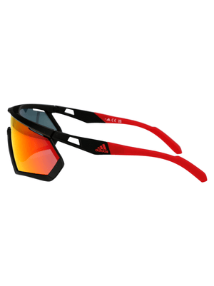 ADIDAS Fashion Trendy Casual Men's Sports Sunglasses - Shield Shaped, UV Protection, Lightweight Acetate, Perfect for Travel & Outdoor Activities