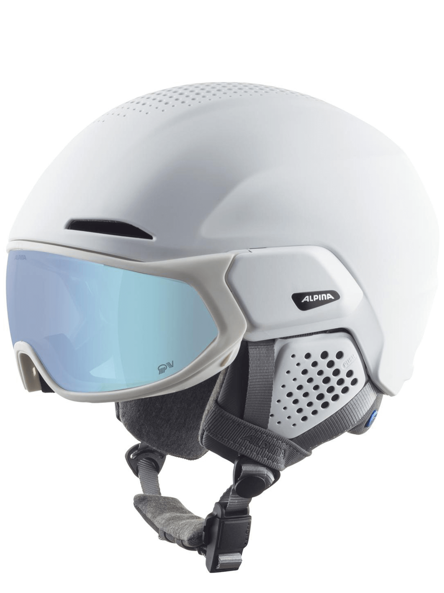 ALPINA Fashionable Trendy Ski Helmet - Hard Material, Casual Outdoor Winter Sports Protection, Made in Germany